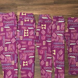 LuLaRoe leggings multiple sizes